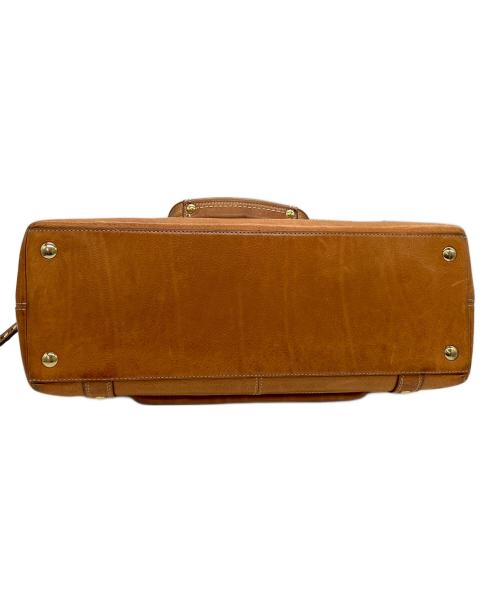 COACH（コーチ）COACH (コーチ) レザーハンドバッグ ブラウンの古着・服飾アイテム