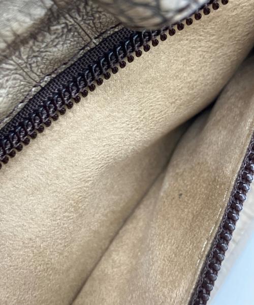 JRA（ジェーアールエー）JRA (ジェーアールエー) レザーハンドバッグ グレーの古着・服飾アイテム