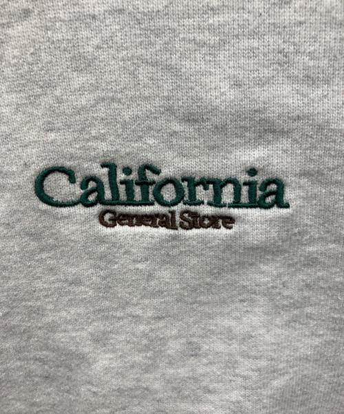 California General Store（カリフォルニアジェネラルストア）California General Store (カリフォルニアジェネラルストア) スウェット ライトグレー サイズ:Mの古着・服飾アイテム