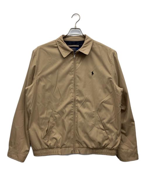 POLO RALPH LAUREN（ポロ・ラルフローレン）POLO RALPH LAUREN (ポロ・ラルフローレン) スイングトップ ベージュ サイズ:Lの古着・服飾アイテム