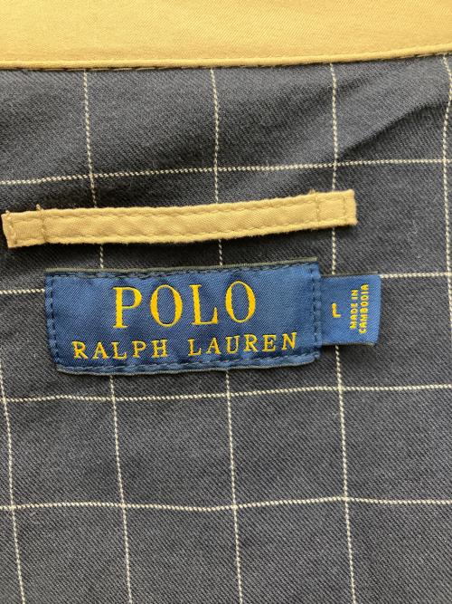 POLO RALPH LAUREN（ポロ・ラルフローレン）POLO RALPH LAUREN (ポロ・ラルフローレン) スイングトップ ベージュ サイズ:Lの古着・服飾アイテム