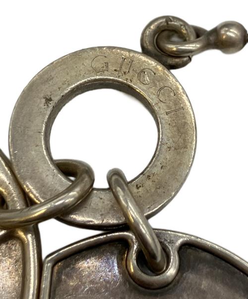 GUCCI（グッチ）GUCCI (グッチ) ダブルドッグタグネックレス シルバーの古着・服飾アイテム