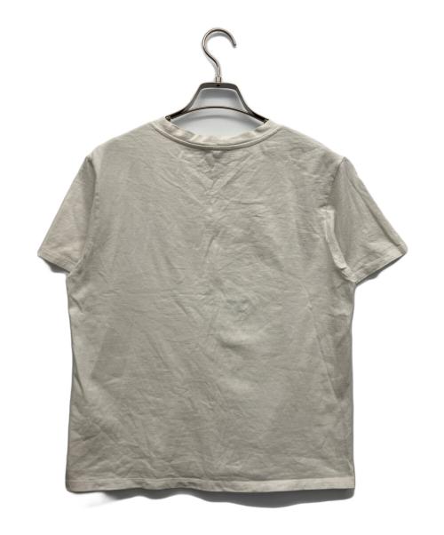 A.P.C.（アーペーセー）A.P.C. (アーペーセー) 半袖Tシャツ ホワイト×ピンク サイズ:Sの古着・服飾アイテム