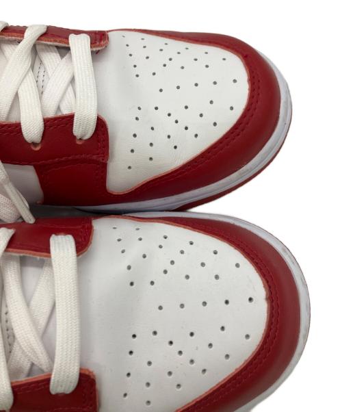 NIKE（ナイキ）NIKE (ナイキ) DUNK LOW RETRO ホワイト×レッド サイズ:27の古着・服飾アイテム