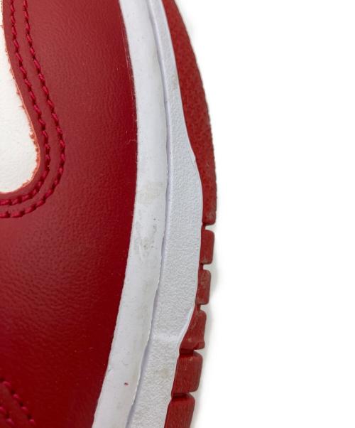 NIKE（ナイキ）NIKE (ナイキ) DUNK LOW RETRO ホワイト×レッド サイズ:27の古着・服飾アイテム