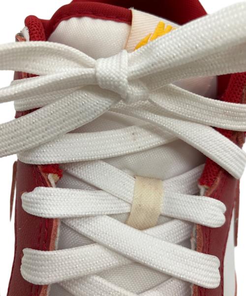 NIKE（ナイキ）NIKE (ナイキ) DUNK LOW RETRO ホワイト×レッド サイズ:27の古着・服飾アイテム