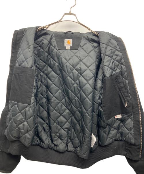 CarHartt（カーハート）CarHartt (カーハート) WASHED DUCK INSULATED ACTIVE JACKET ブラック サイズ:Lの古着・服飾アイテム