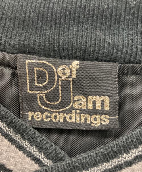 Def Jam Recording（Def Jam Recording）Def Jam Recording (Def Jam Recording) ナイロンプルオーバー ブラック サイズ:Lの古着・服飾アイテム
