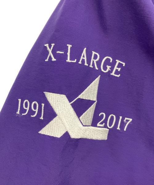 X-LARGE（エクストララージ）X-LARGE (エクストララージ) SALING JACKET パープル サイズ:XLの古着・服飾アイテム