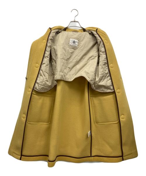 OLD ENGLAND（オールドイングランド）OLD ENGLAND (オールドイングランド) ダッフルコート イエロー サイズ:36の古着・服飾アイテム