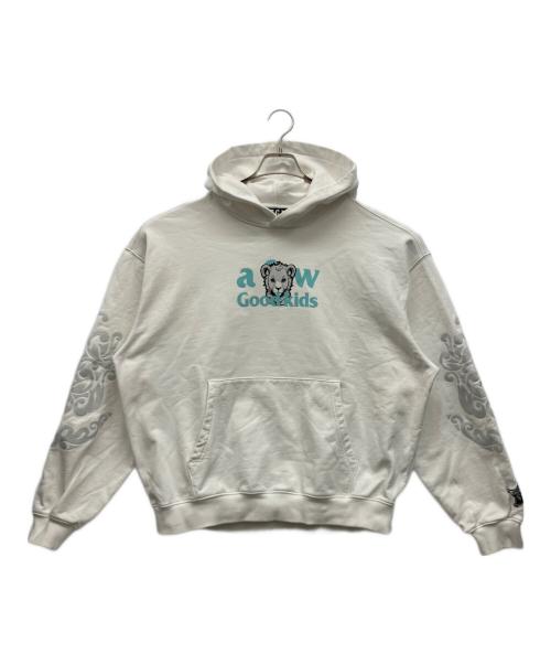 A FEW GOOD KIDS（アフューグッドキッズ）A FEW GOOD KIDS (アフューグッドキッズ) プルオーバーパーカー ホワイト サイズ:Lの古着・服飾アイテム