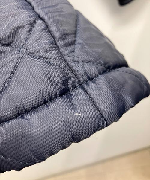 LAVENHAM（ラベンハム）LAVENHAM (ラベンハム) 裏ボアキルティングコート ネイビー サイズ:36の古着・服飾アイテム