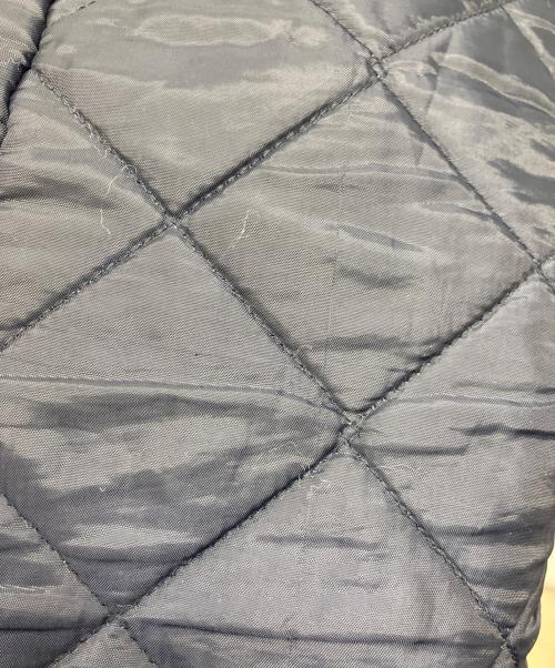 LAVENHAM（ラベンハム）LAVENHAM (ラベンハム) 裏ボアキルティングコート ネイビー サイズ:36の古着・服飾アイテム