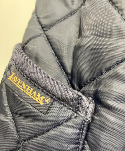 LAVENHAM（ラベンハム）LAVENHAM (ラベンハム) 裏ボアキルティングコート ネイビー サイズ:36の古着・服飾アイテム