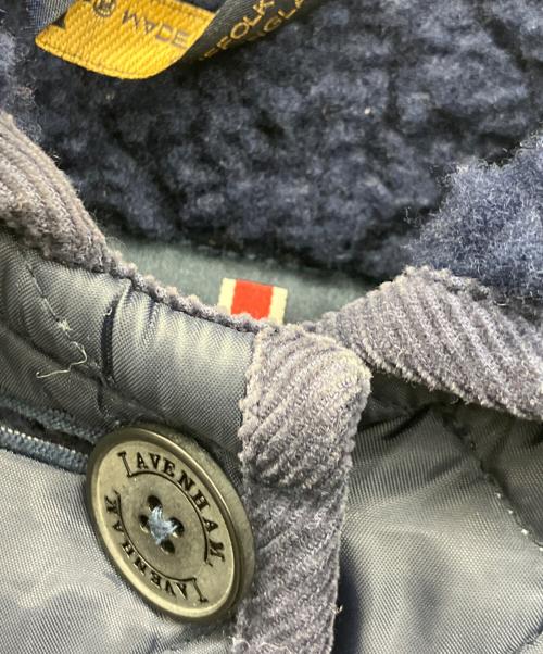 LAVENHAM（ラベンハム）LAVENHAM (ラベンハム) 裏ボアキルティングコート ネイビー サイズ:36の古着・服飾アイテム