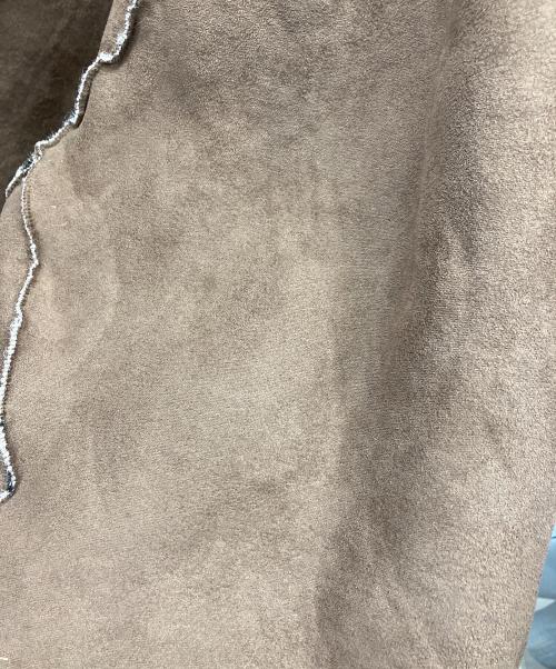 KASTANE（カスタネ）Kastane (カスタネ) ウェーブボアフライトジャケット ブラウン サイズ:Freeの古着・服飾アイテム