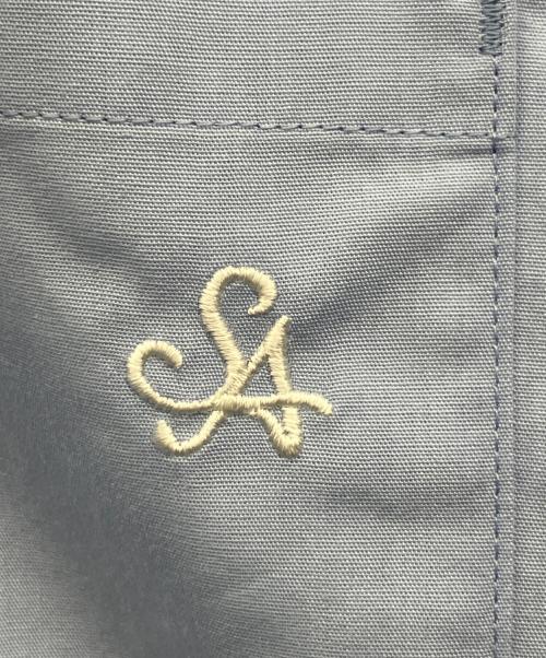 SHIPS any（シップスエニィ）SHIPS any (シップスエニィ) REPREVE レギュラーカラー ルーズ ポケット シャツ スカイブルー サイズ:38の古着・服飾アイテム