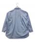 SHIPS any (シップスエニィ) REPREVE レギュラーカラー ルーズ ポケット シャツ スカイブルー サイズ:38：4000円