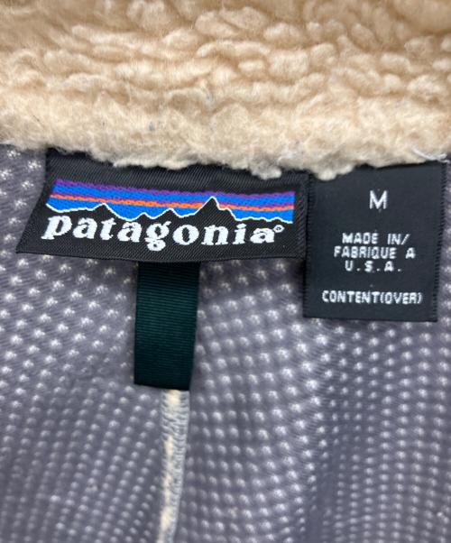 Patagonia（パタゴニア）Patagonia (パタゴニア) クラシックレトロXジャケット ベージュ×グリーン サイズ:Mの古着・服飾アイテム