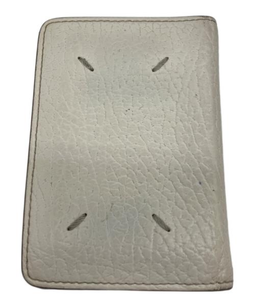 Maison Margiela（メゾンマルジェラ）Maison Margiela (メゾンマルジェラ) カードケース ホワイトの古着・服飾アイテム