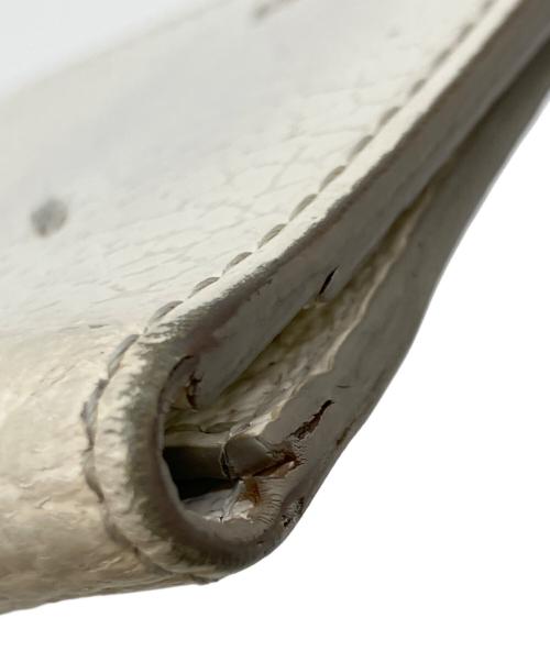 Maison Margiela（メゾンマルジェラ）Maison Margiela (メゾンマルジェラ) カードケース ホワイトの古着・服飾アイテム