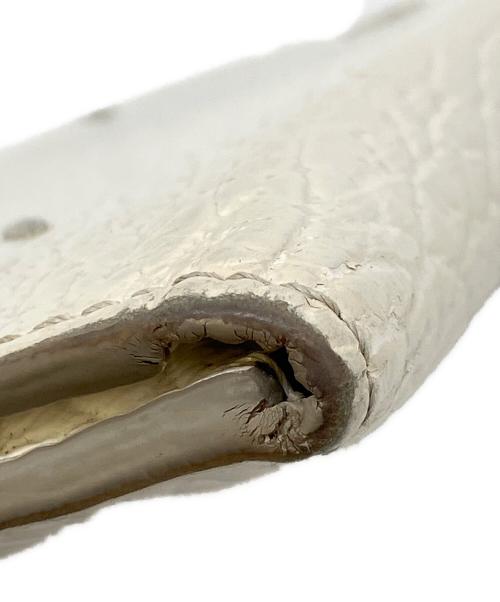 Maison Margiela（メゾンマルジェラ）Maison Margiela (メゾンマルジェラ) カードケース ホワイトの古着・服飾アイテム