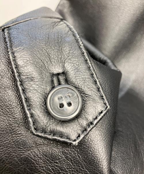 G-Stage（ジーステージ）G-Stage (ジーステージ) レザーテーラードジャケット ブラック サイズ:Sの古着・服飾アイテム