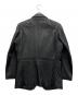 G-Stage (ジーステージ) レザーテーラードジャケット ブラック サイズ:S：7000円