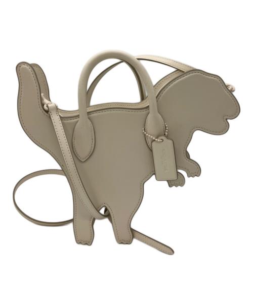 COACH（コーチ）COACH (コーチ) レキシー バッグ・リジェネラティブ レザー アイボリーの古着・服飾アイテム