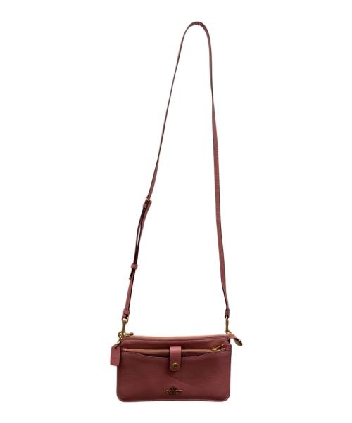 COACH（コーチ）COACH (コーチ) ショルダーポーチ ピンクの古着・服飾アイテム