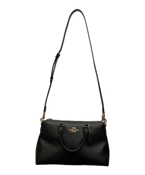 COACH（コーチ）COACH (コーチ) 2WAYショルダーバッグ ブラックの古着・服飾アイテム