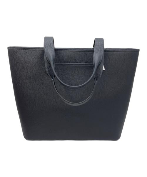 COACH（コーチ）COACH (コーチ) レザートートバッグ ネイビーの古着・服飾アイテム