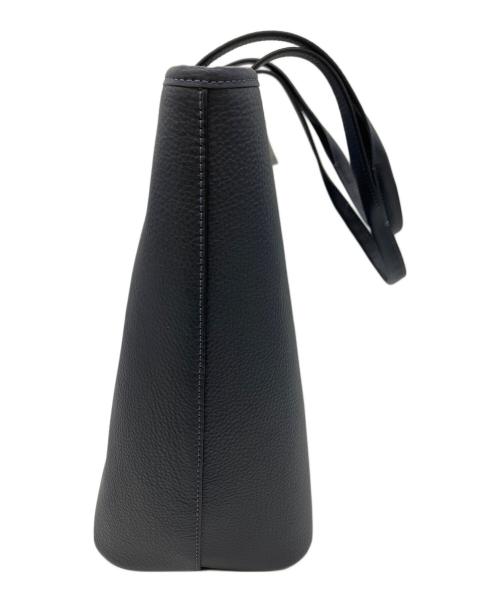 COACH（コーチ）COACH (コーチ) レザートートバッグ ネイビーの古着・服飾アイテム