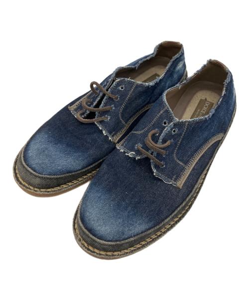 DOLCE & GABBANA（ドルチェ＆ガッバーナ）DOLCE & GABBANA (ドルチェ＆ガッバーナ) デニムシューズ インディゴ サイズ:7 1/2の古着・服飾アイテム