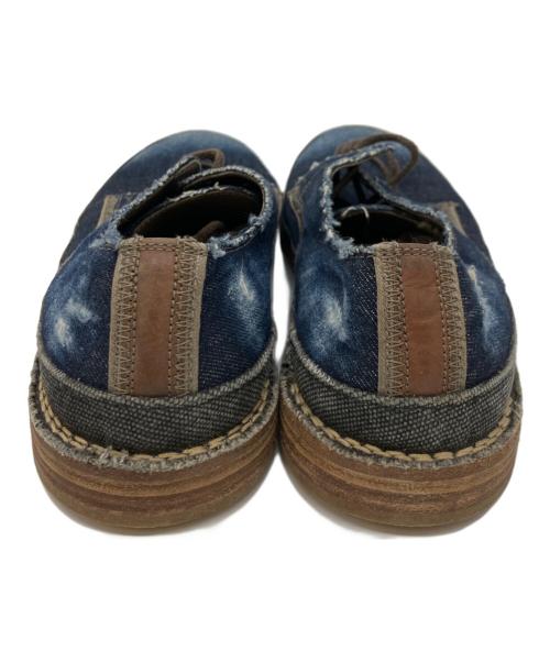 DOLCE & GABBANA（ドルチェ＆ガッバーナ）DOLCE & GABBANA (ドルチェ＆ガッバーナ) デニムシューズ インディゴ サイズ:7 1/2の古着・服飾アイテム