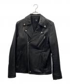 HAREハレ）の古着「ライダースジャケット」｜ブラック