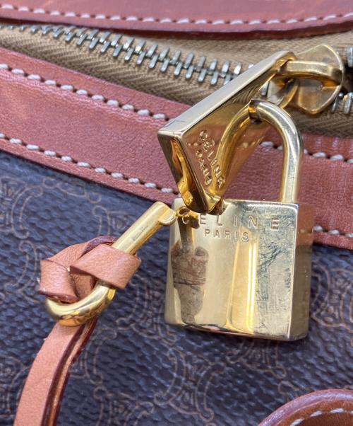 CELINE（セリーヌ）CELINE (セリーヌ) ボストンバッグ ブラウンの古着・服飾アイテム