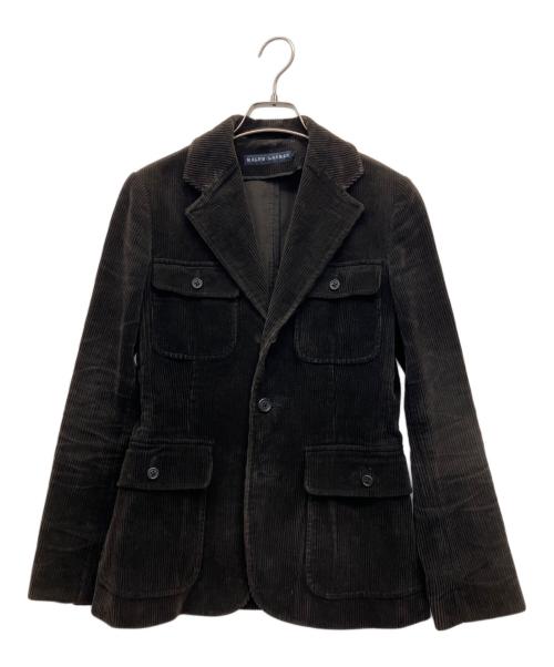 RALPH LAUREN（ラルフローレン）RALPH LAUREN (ラルフローレン) コーデュロイテーラードジャケット ブラウン サイズ:7の古着・服飾アイテム