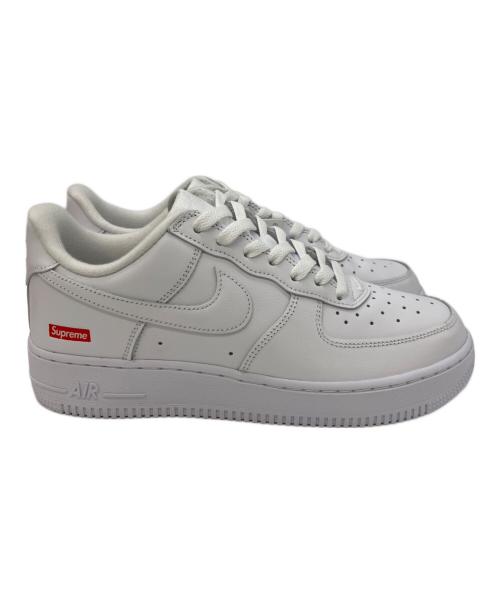 NIKE（ナイキ）NIKE (ナイキ) Supreme (シュプリーム) AIR FORCE 1 LOW/SUPREME ホワイト サイズ:25.0 未使用品の古着・服飾アイテム