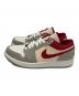 NIKE (ナイキ) スニーカー グレー×レッド サイズ:27：7000円