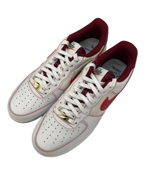 NIKE（ナイキ）NIKE (ナイキ) スニーカー ホワイト×レッド サイズ:27の古着・服飾アイテム