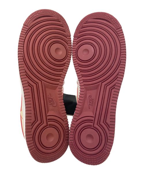 NIKE（ナイキ）NIKE (ナイキ) スニーカー ホワイト×レッド サイズ:27の古着・服飾アイテム