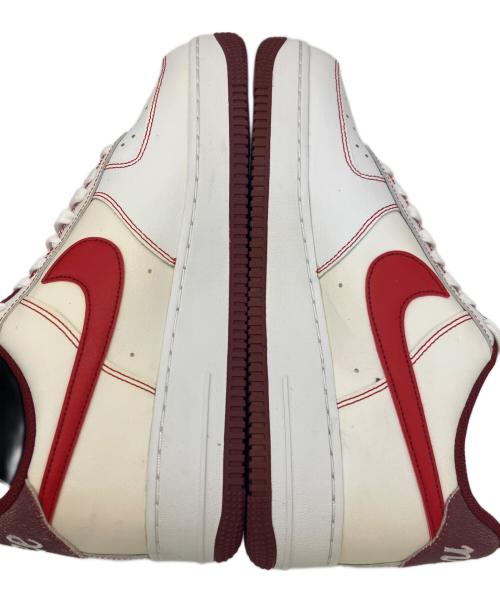 NIKE（ナイキ）NIKE (ナイキ) スニーカー ホワイト×レッド サイズ:27の古着・服飾アイテム