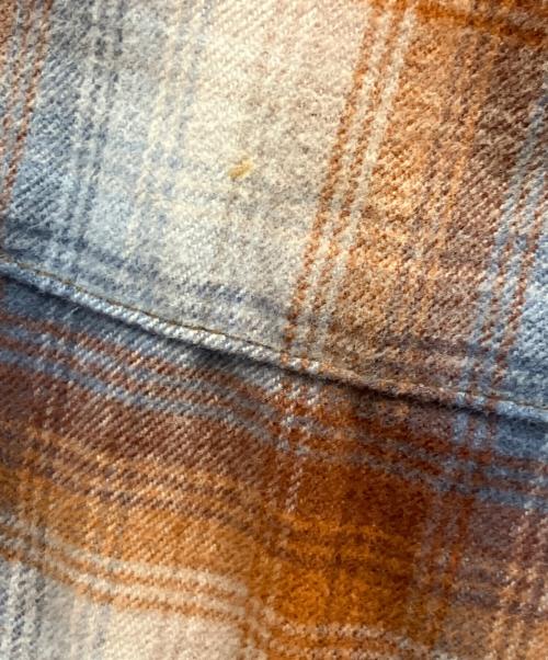 PENDLETON（ペンドルトン）PENDLETON (ペンドルトン) 長袖シャツ ブラウン×ブルー サイズ:Lの古着・服飾アイテム