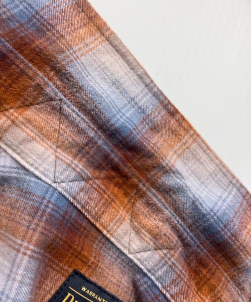 PENDLETON（ペンドルトン）PENDLETON (ペンドルトン) 長袖シャツ ブラウン×ブルー サイズ:Lの古着・服飾アイテム