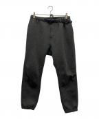 GRAMICCI×beaverグラミチ×ビーバー）の古着「別注テックニットロングパンツ」｜グレー