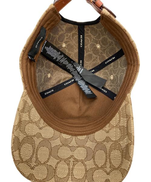 COACH（コーチ）COACH (コーチ) キャップ ブラウン サイズ:54/62㎝の古着・服飾アイテム