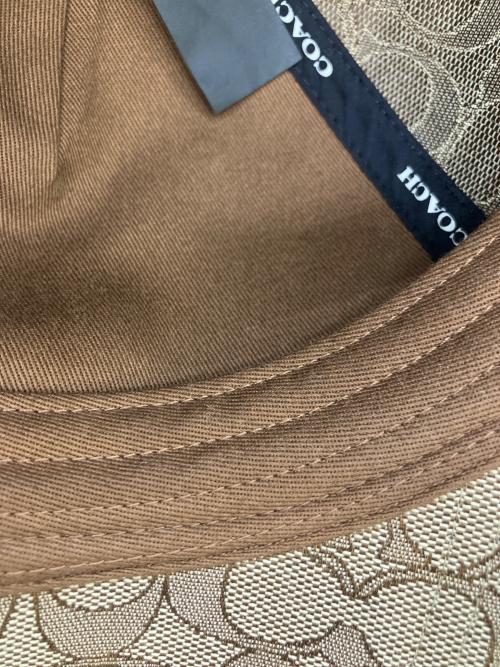 COACH（コーチ）COACH (コーチ) キャップ ブラウン サイズ:54/62㎝の古着・服飾アイテム
