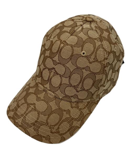 COACH（コーチ）COACH (コーチ) キャップ ブラウン サイズ:54/62㎝の古着・服飾アイテム
