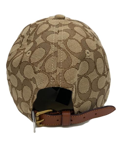 COACH（コーチ）COACH (コーチ) キャップ ブラウン サイズ:54/62㎝の古着・服飾アイテム